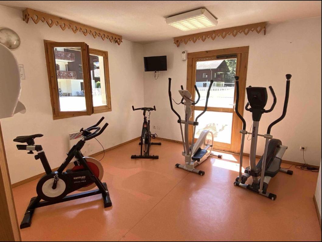 Appartement Renove T2, Vue Montagne Samoëns Buitenkant foto