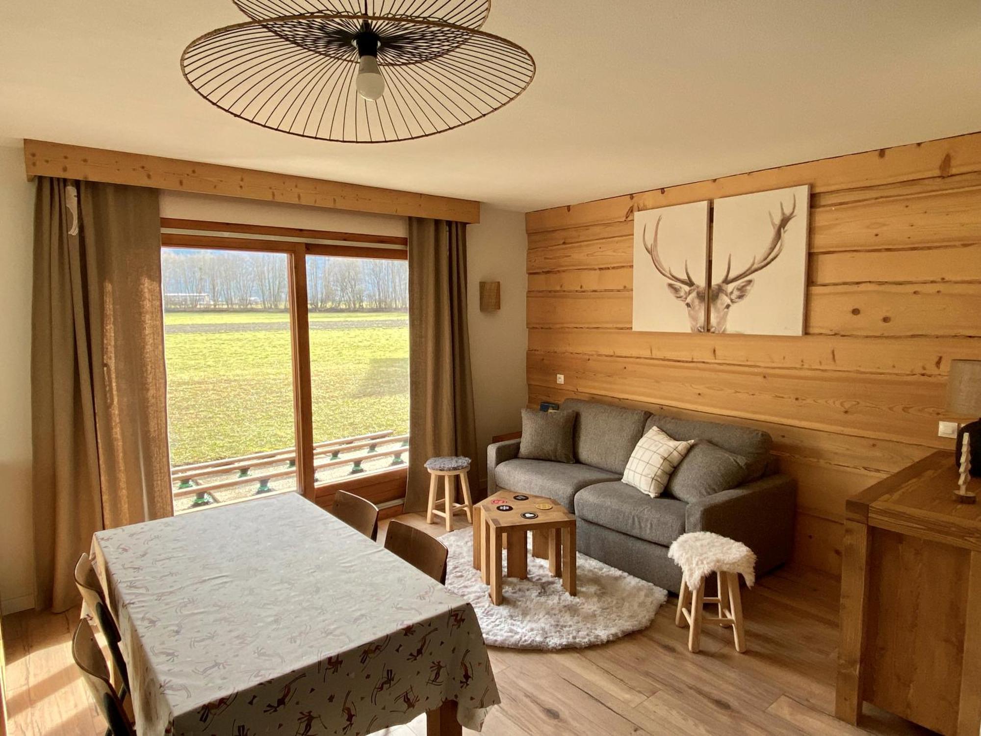 Appartement Renove T2, Vue Montagne Samoëns Buitenkant foto